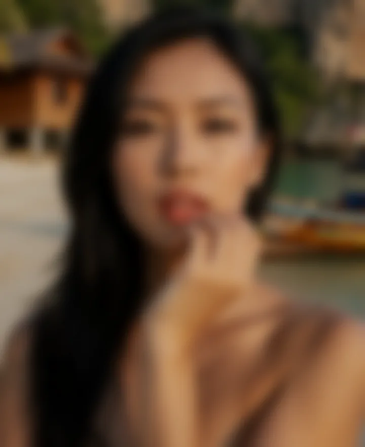 Anchalee, a private photo, blurred until unlocked